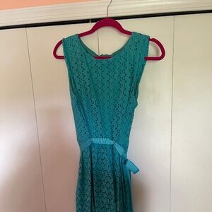 Blue summer dress